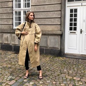 oversize trench coat